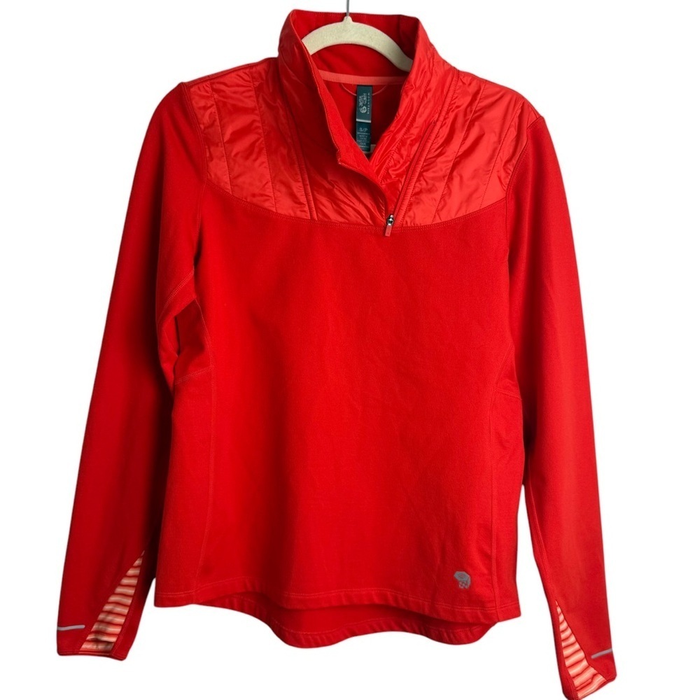 Mountain Hardwear Women's 32 Degree Insulated 1/4 Zip Pullover Top Jacket Size S